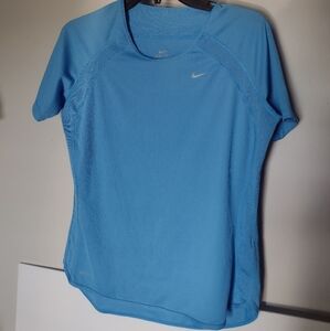 Nike Dri Fit Women's Top M Blue